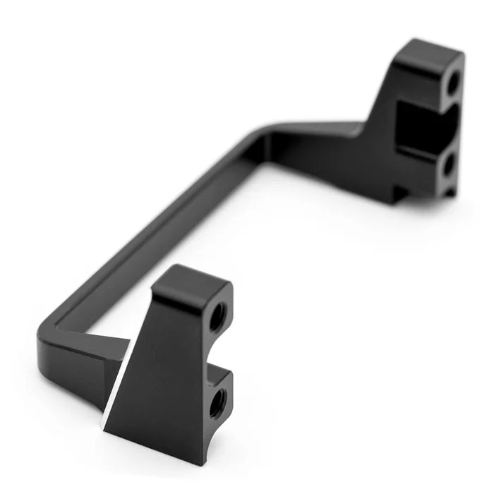 1UP RACING LOWPRO BLACK 7075 ALUMINIUM SERVO MOUNT (AE B7 OR B7D)