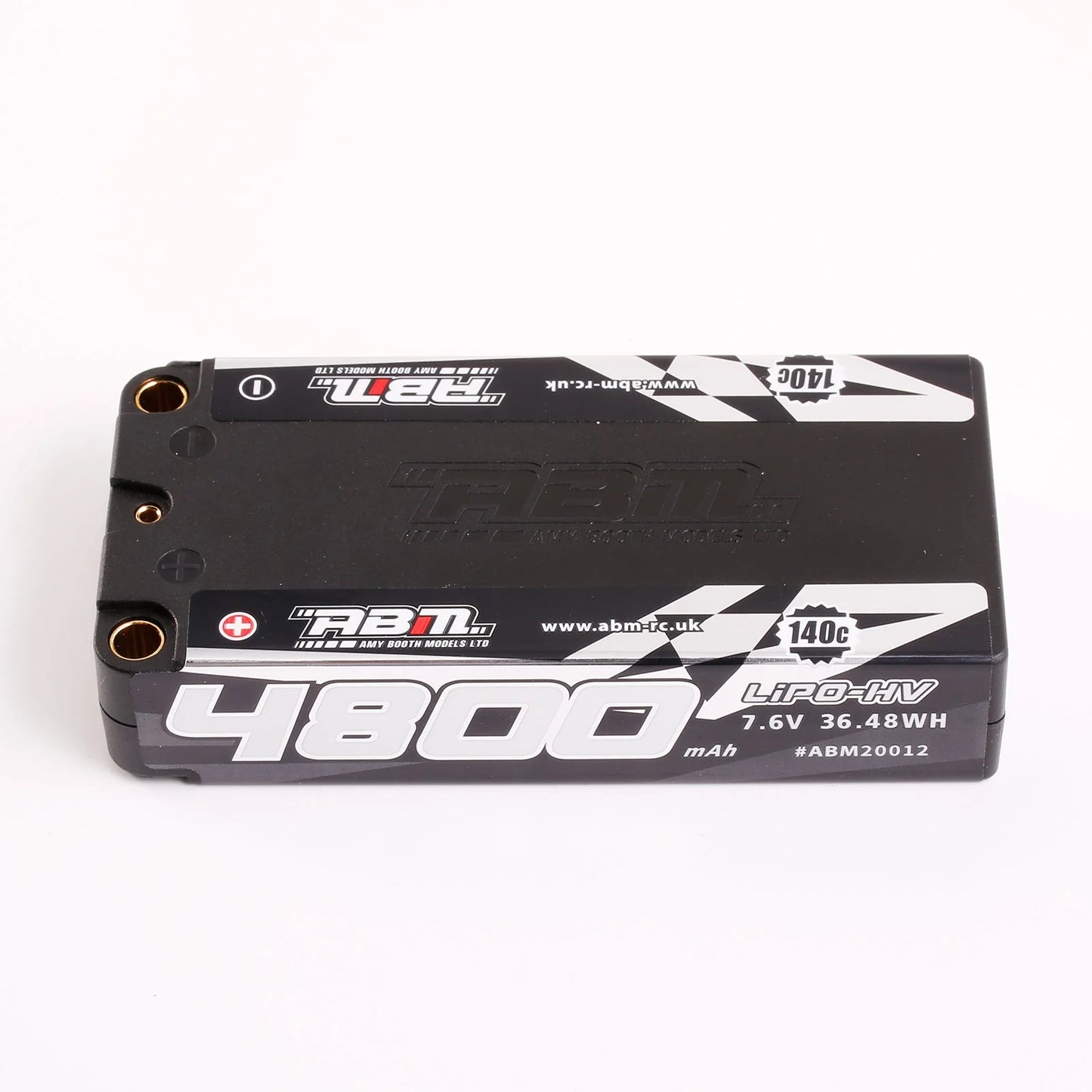 ABM 4800 LCG Shorty 7.6v Lipo-HV 140c 5mm connectors
