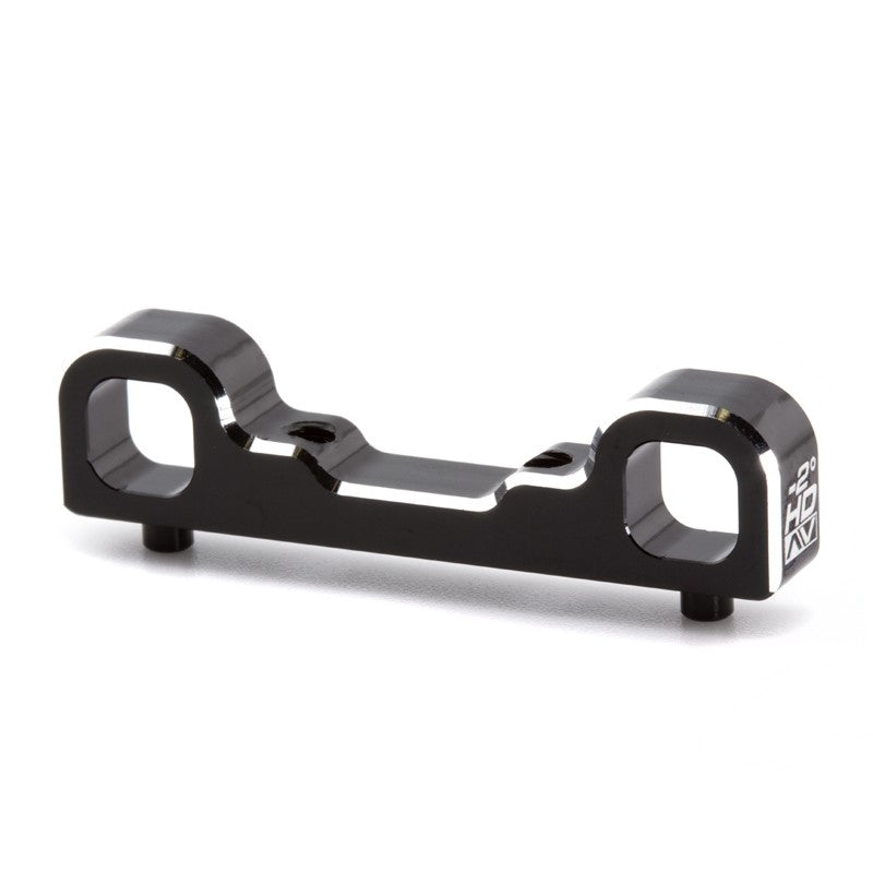 Avid Black alloy wider rear C arm mount – minus 2 degree (Associated B7 or B7D)