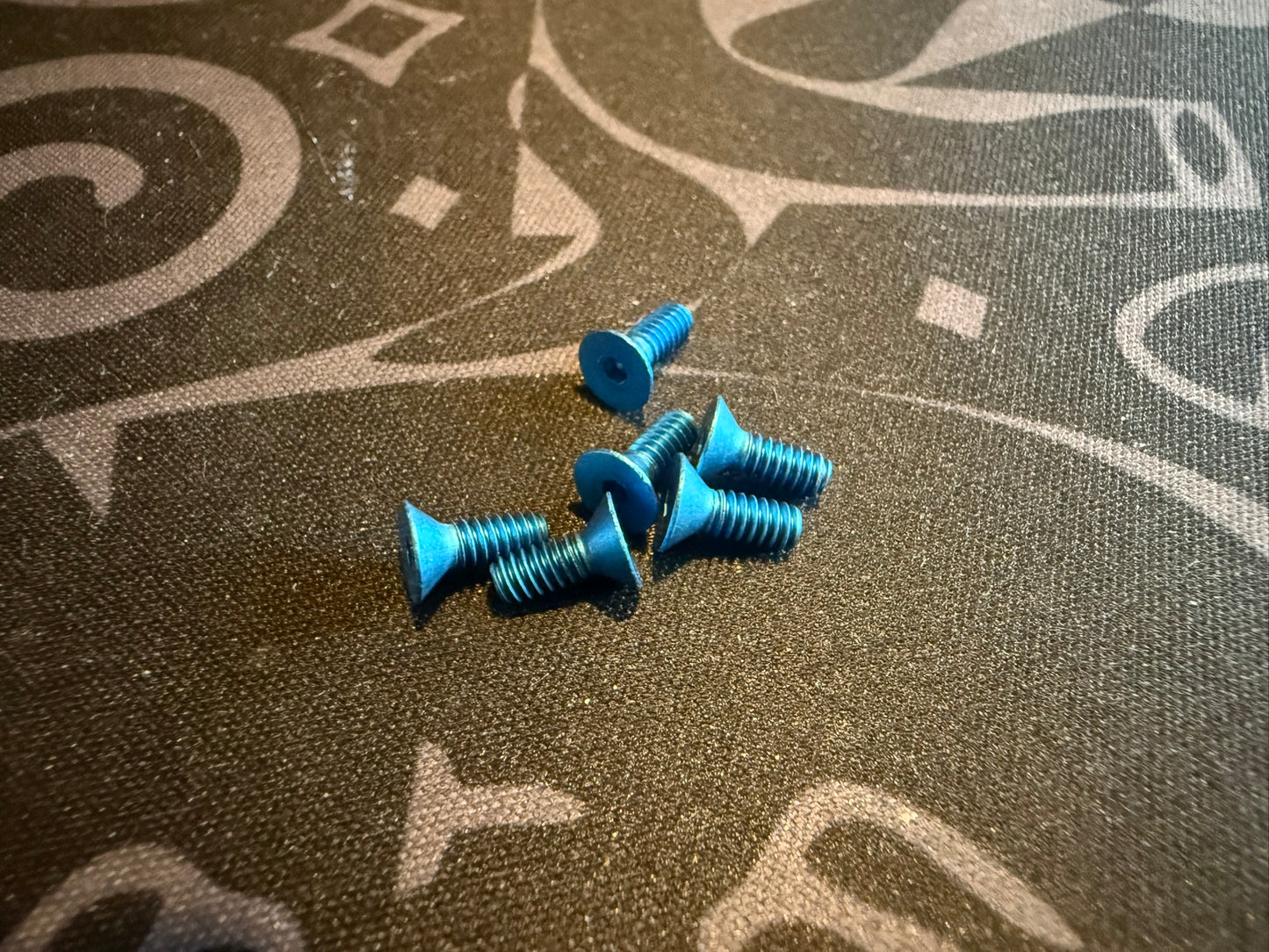 4-40 x 5/16 Countersunk - Blue