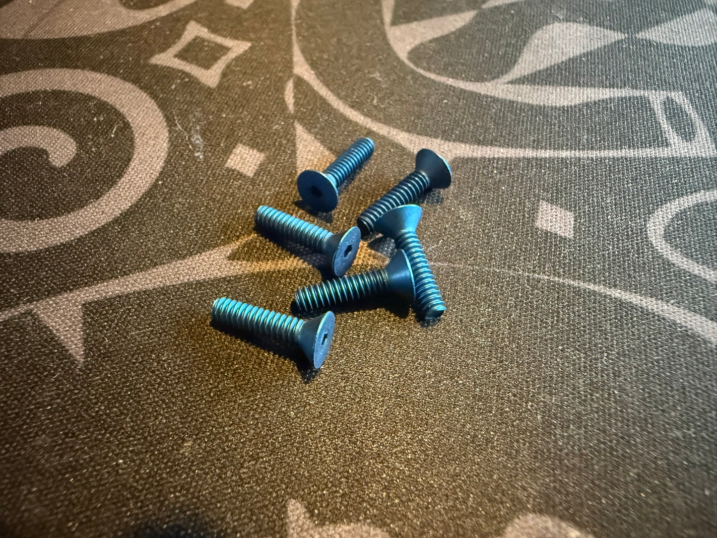 4-40 x 1/2 Countersunk - Blue