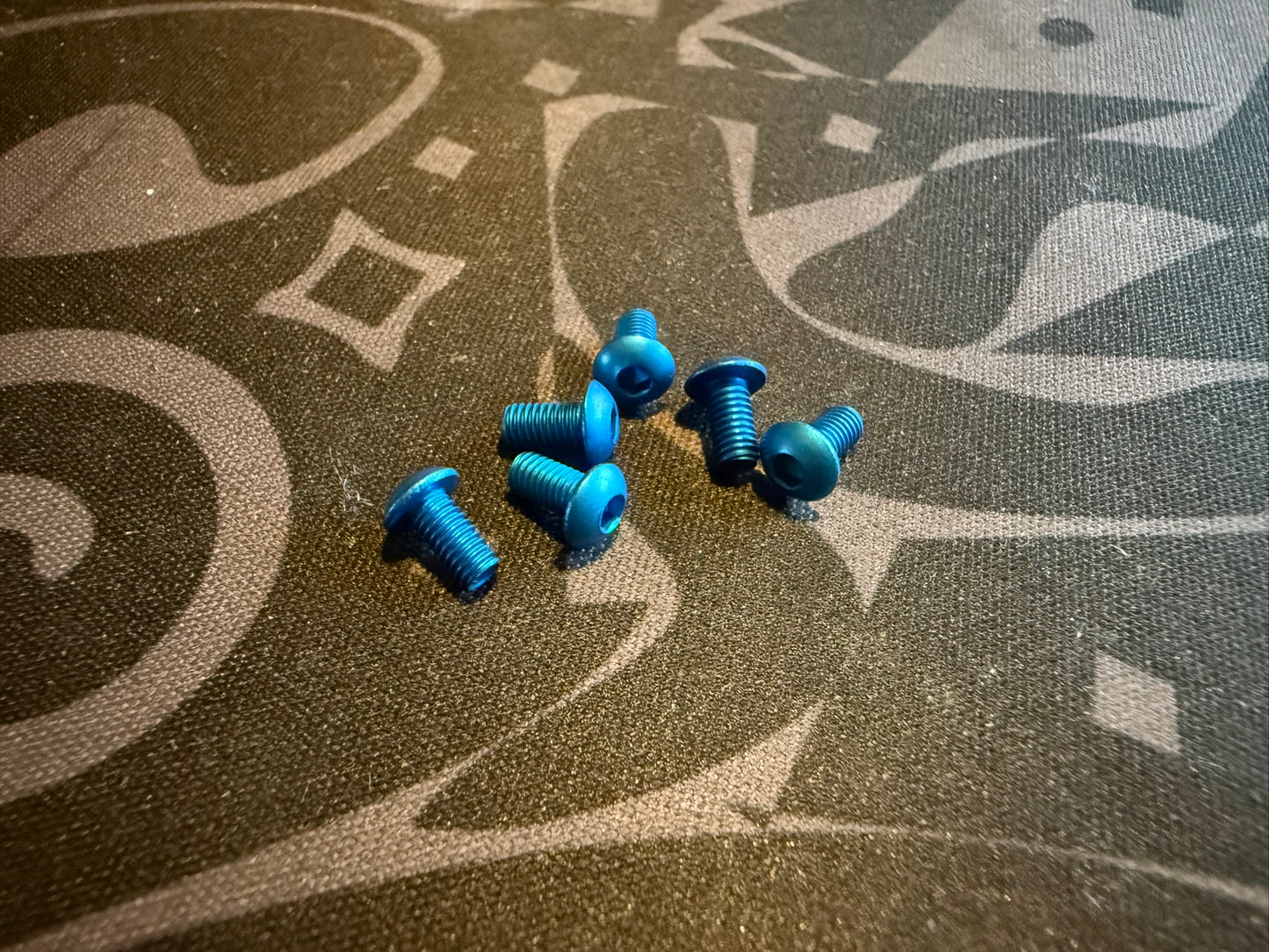 M3 X 6MM Button - Blue