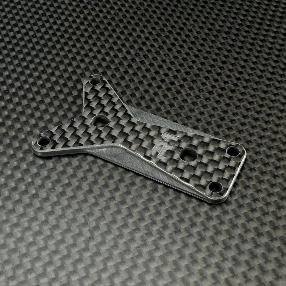 R1 Wurks – Gloss Carbon Fibre gearbox brace (AE RC10 FT or RC10T FT)