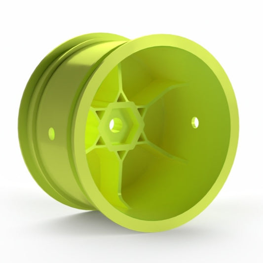 Avid – Truss 2.2 – 1/10th rear buggy dished wheels – yellow – 4 pcs (std 12mm hex)