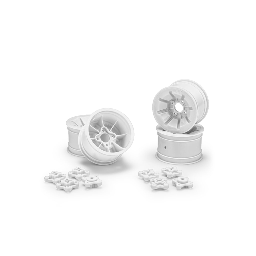 PIONEER - RC10 2.2' REAR WHEEL WHITE - 4PC