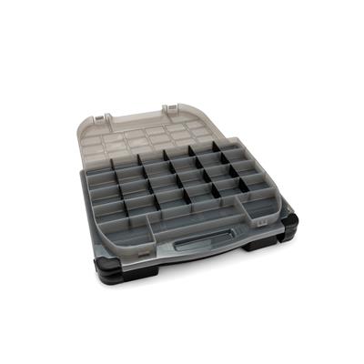 Tool Box w/Upper Storage Black/Smoke Grey