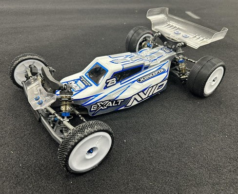 Avid – Truss 2.2 – 1/10th 2wd wide front buggy dished wheels – yellow – 4 pcs (std 12mm hex)