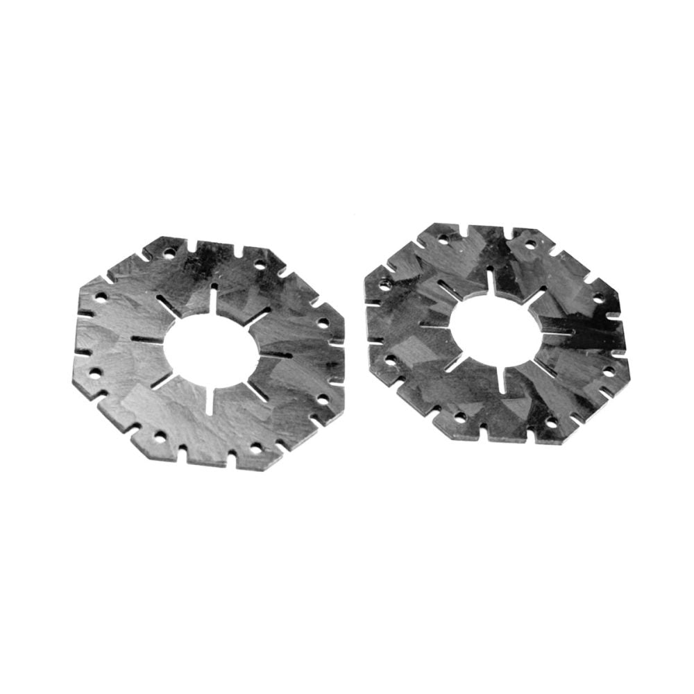 R1 WURKS – FORGED CARBON 11MM INNER SLIPPER PADS – PR (SCH COUGAR LD3 OR CAT L1R)