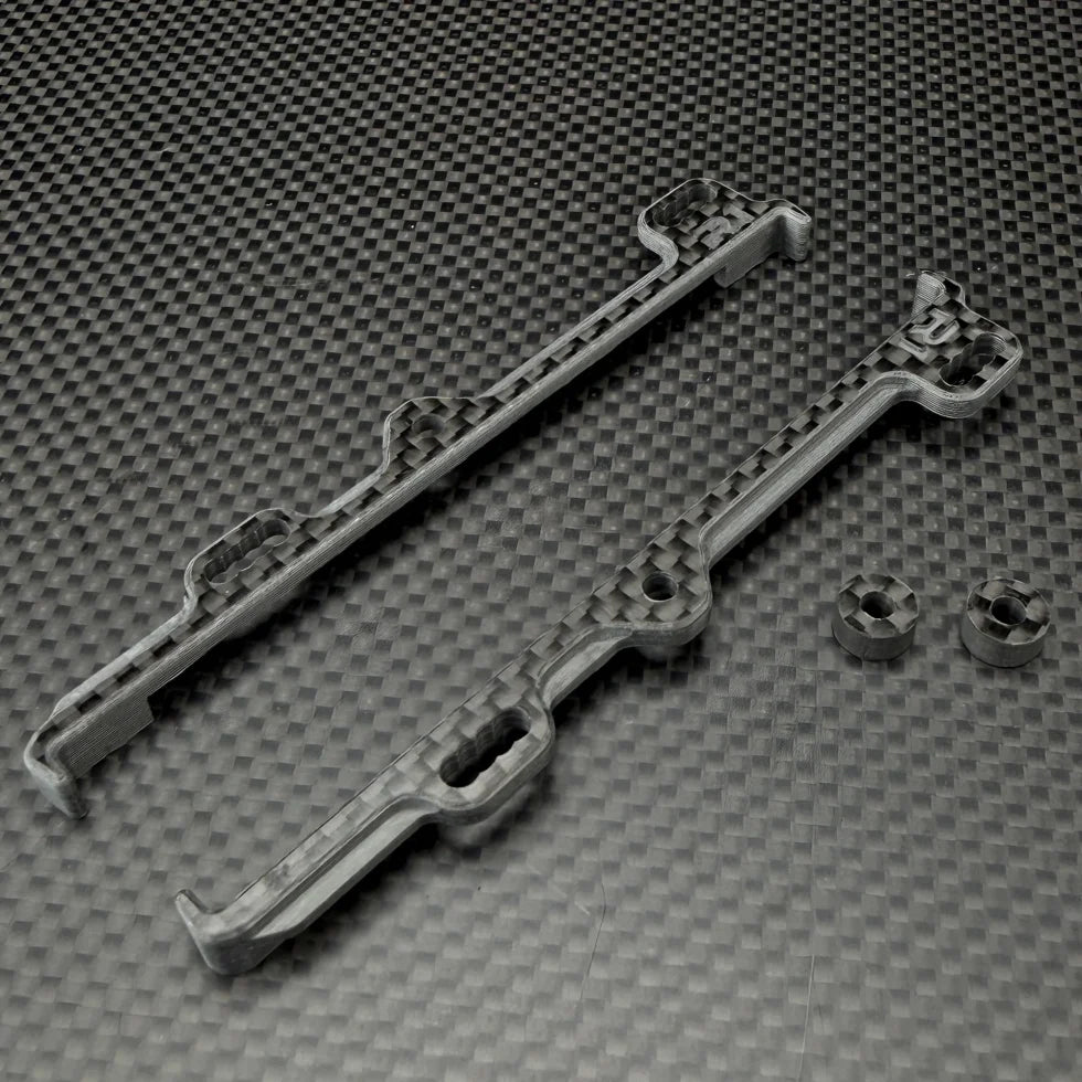 R1 Wurks – Carbon fibre battery mounts – inline (R1B)