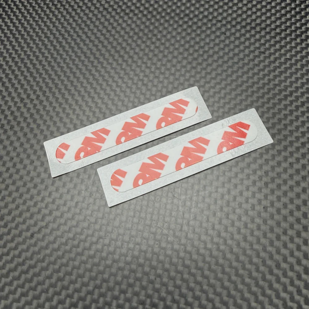 R1 Wurks – Chassis weight adhesive strips – short – pr (R1B)