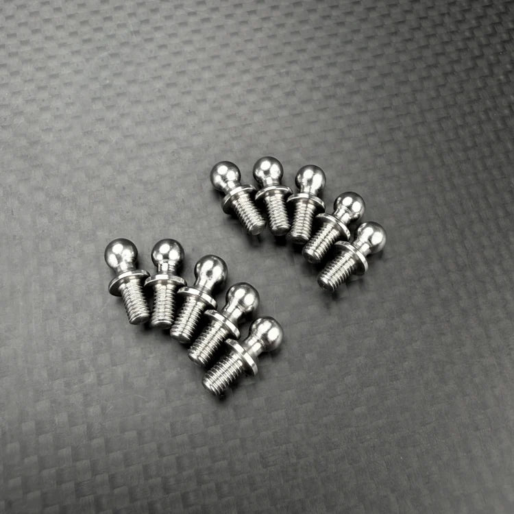 R1 Wurks – Stainless Steel Servo Link Ballstud set – 10 pcs (R1B)