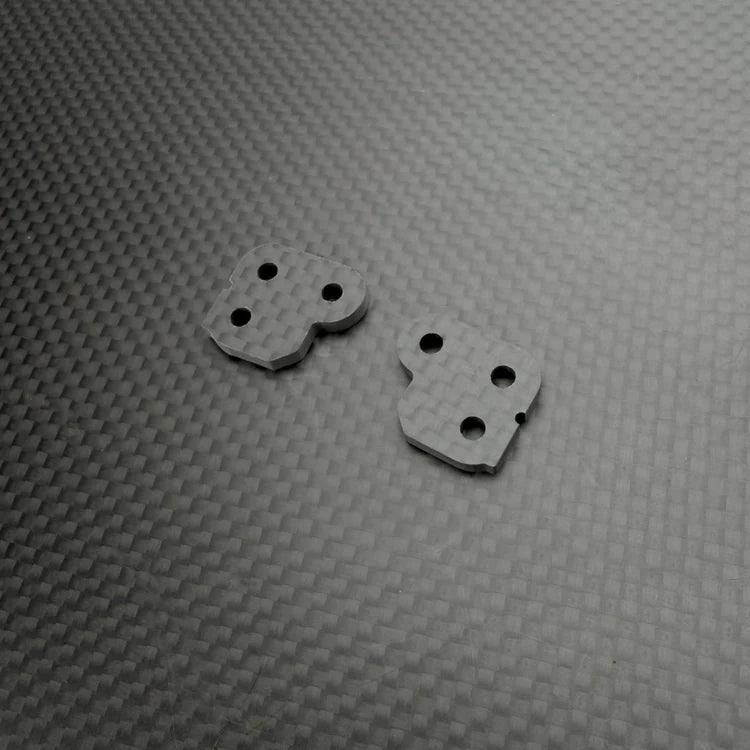R1 Wurks – Carbon Fibre Steering Arm Plates – 1 – pr (R1B)