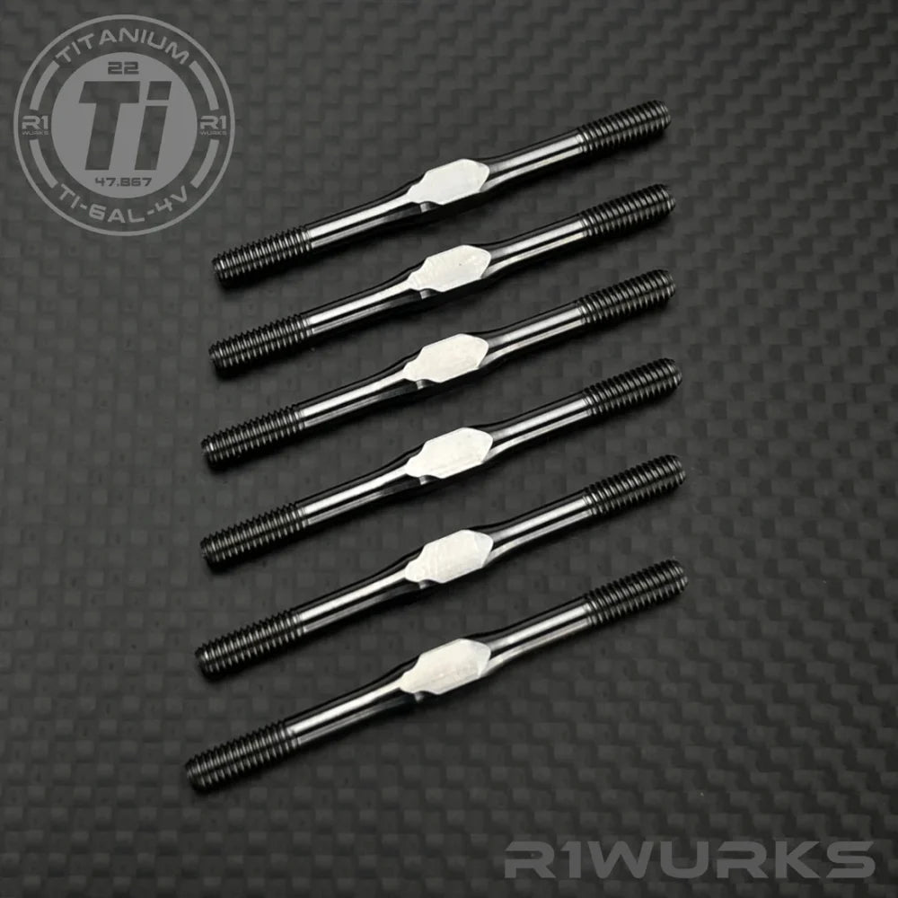 R1 Wurks – Titanium 3.5mm turnbuckle set – 6 pcs (R1B)