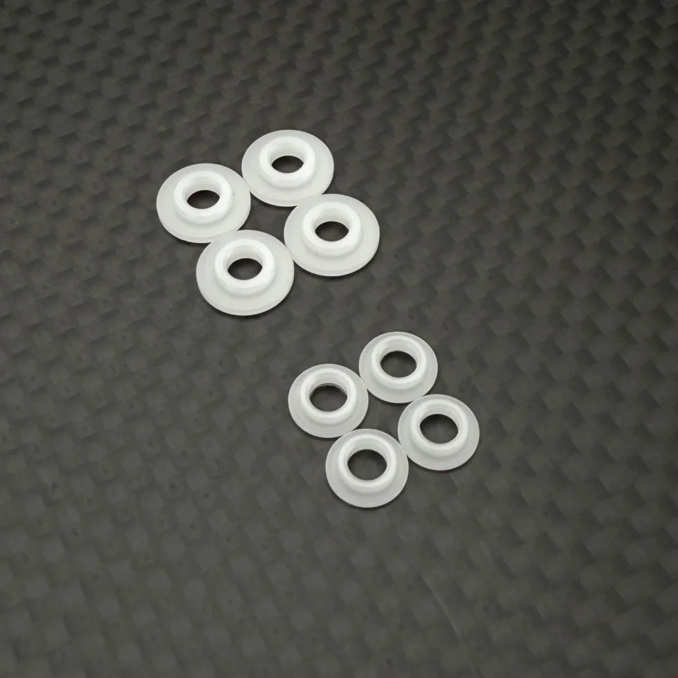 R1 Wurks – POM Shock shaft guides set – 8 pcs (R1 DC1 or R1B)