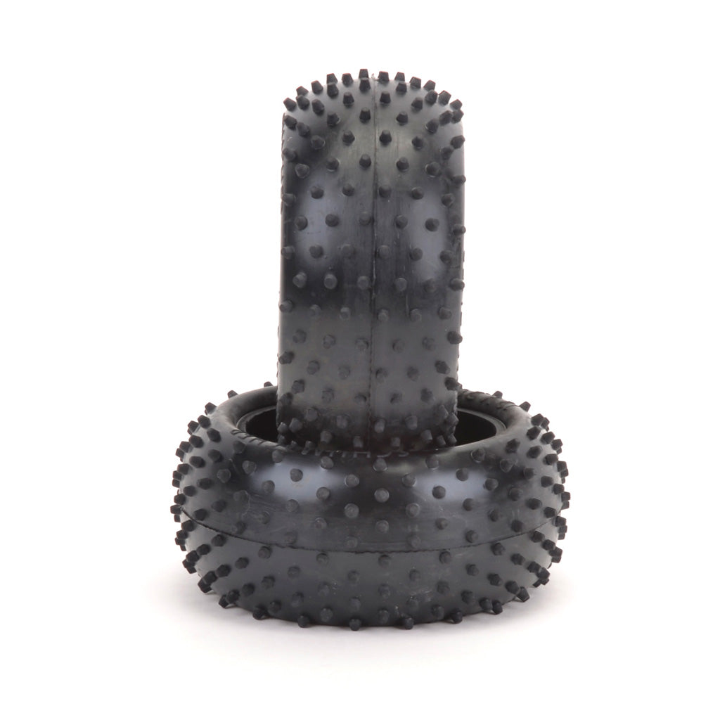 MINI SPIKE 2; REAR TYRES - SILVER (PR)