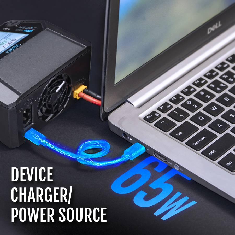 TOOLKIT RC – M6DAC PRO – 0.1-16.0AMP 400W MULTI-CHEMISTRY 240V AC/12V DC 2 CHANNEL CHARGER AND DISCHARGER WITH WIRELESS AND 65A FASTCHARGE (1-6S LIPO OR 1-16S NIXX)