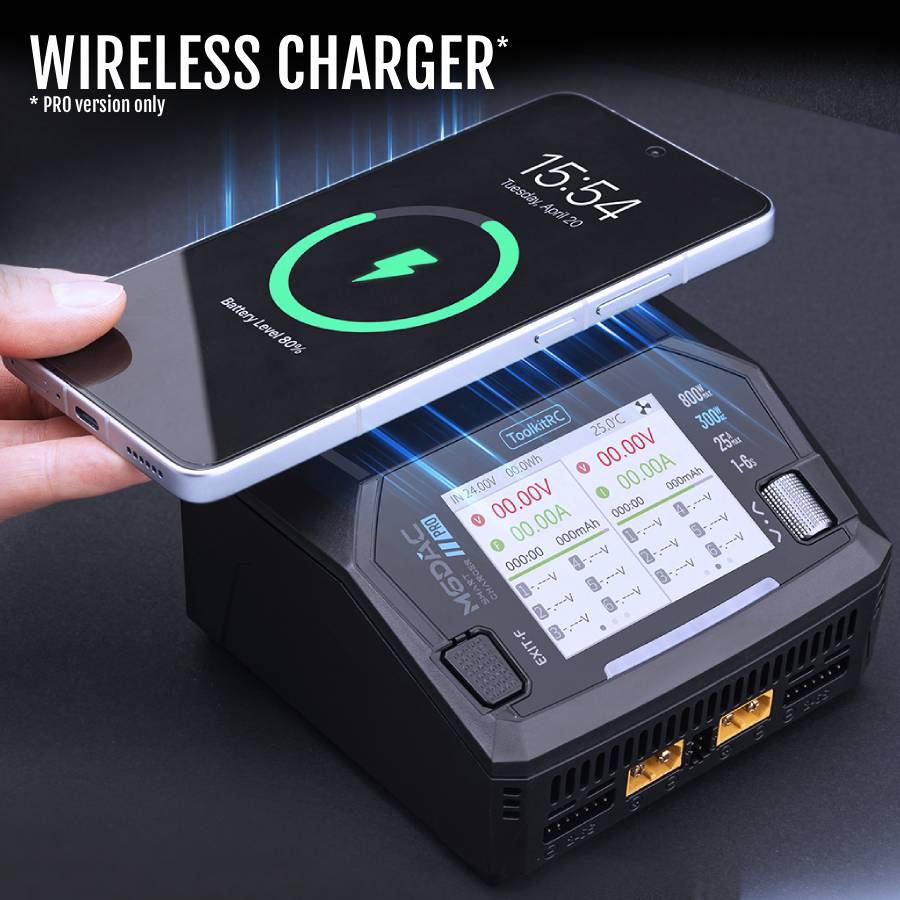 TOOLKIT RC – M6DAC V2 – 0.1-16.0AMP 400W MULTI-CHEMISTRY 240V AC/12V DC 2 CHANNEL CHARGER AND DISCHARGER WITH 65A FASTCHARGE (1-6S LIPO OR 1-16S NIXX)