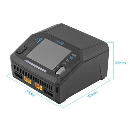 TOOLKIT RC – M6DAC PRO – 0.1-16.0AMP 400W MULTI-CHEMISTRY 240V AC/12V DC 2 CHANNEL CHARGER AND DISCHARGER WITH WIRELESS AND 65A FASTCHARGE (1-6S LIPO OR 1-16S NIXX)