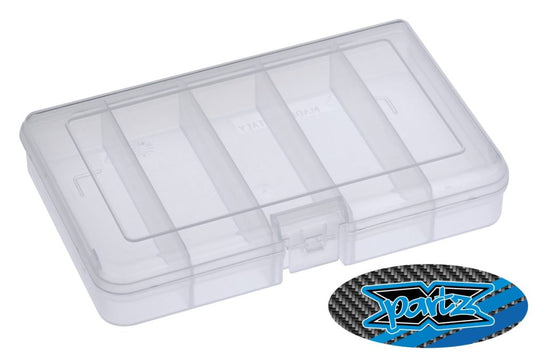 X-Partz Assortment parts box – medium – 5 compartments (165 x 112 x 31mm)