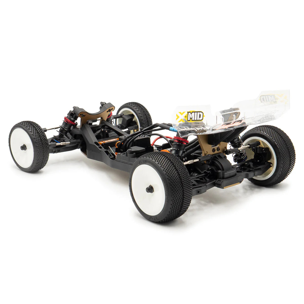 HOBBYTECH XMID 2WD 1/10TH BRUSHLESS BUGGY RTR INC BATTERY AND CHARGER.