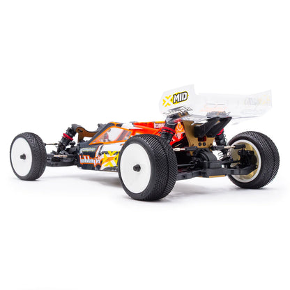HOBBYTECH XMID 2WD 1/10TH BRUSHLESS BUGGY RTR INC BATTERY AND CHARGER.