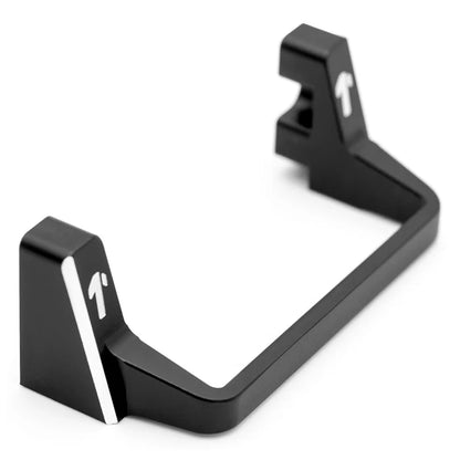 1UP RACING LOWPRO BLACK 7075 ALUMINIUM SERVO MOUNT (AE B7 OR B7D)