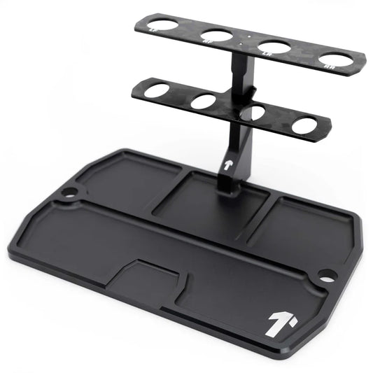 1Up Racing – Pro Pit Tray Deluxe set (with both on road and off road shock stands)