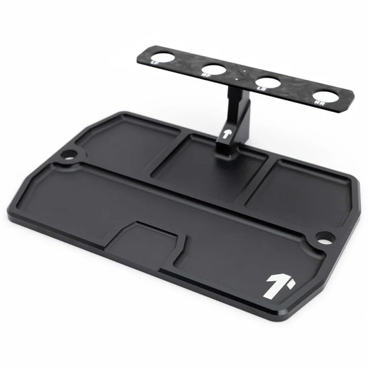 1Up Racing – Pro Pit Tray Deluxe set (with both on road and off road shock stands)
