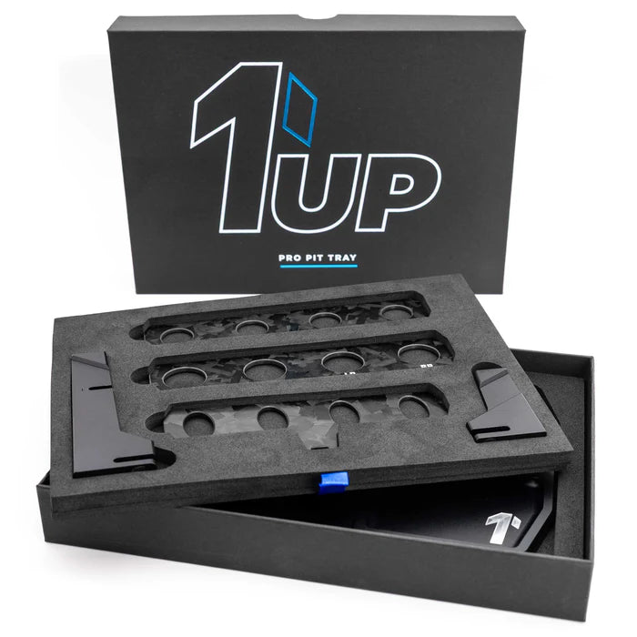 1Up Racing – Pro Pit Tray Deluxe set (with both on road and off road shock stands)