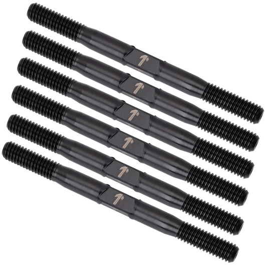 1Up Racing – Pro Duty 3.5mm titanium turnbuckle set – Black Nitride Finish (Schumacher Cougar LD3)