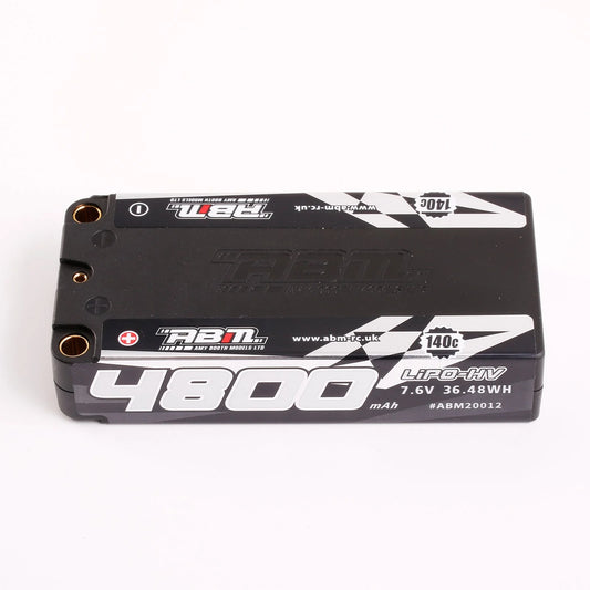 ABM 4800 LCG Shorty 7.6v Lipo-HV 140c 5mm connectors