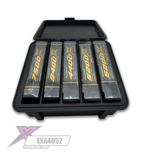 Team Exalt – 1S or 2S ULCG Shorty LIPO battery storage case