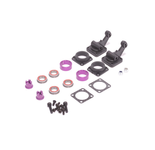 TWIN BEARING FRONT HUB CARRIER SET (PR) - C2W