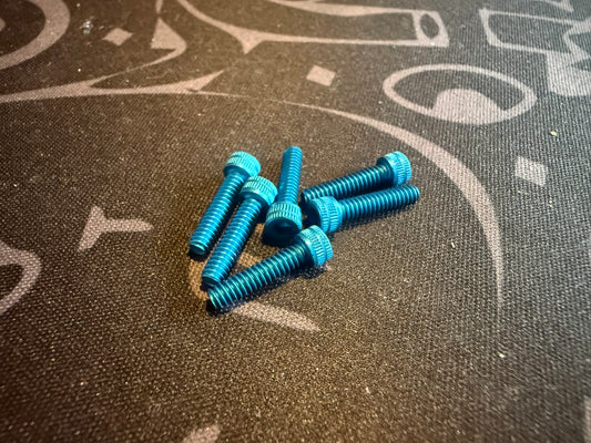 4-40 x 1/2 Cap Head - Blue