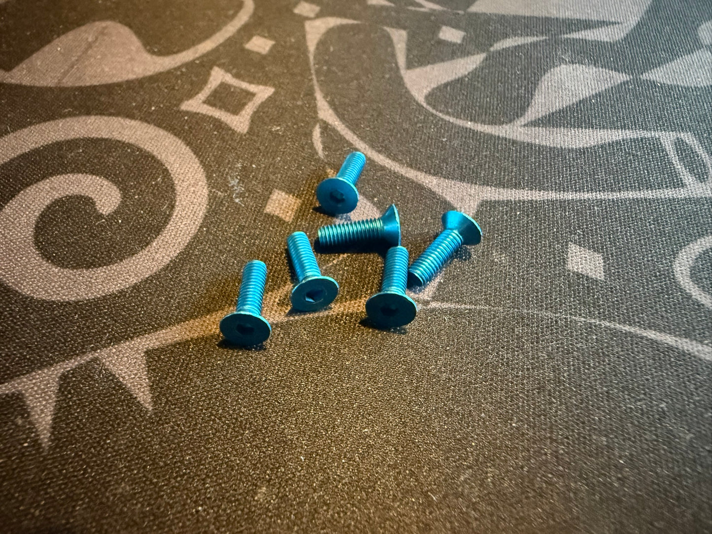 M3 X 10MM Countersunk - Blue