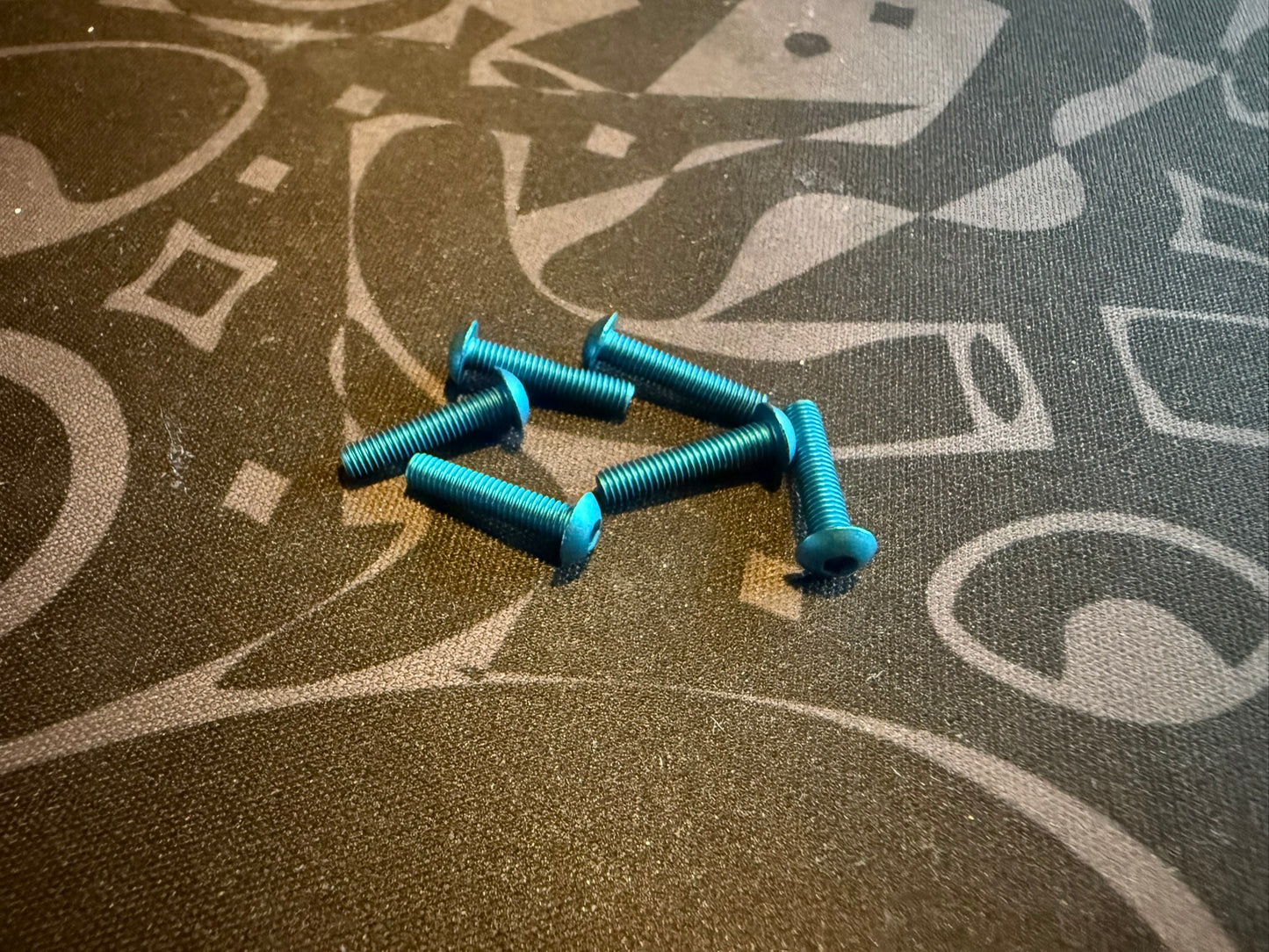 M3 X 14MM Button - Blue