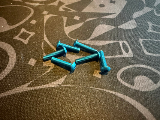 M3 X 14MM Button - Blue