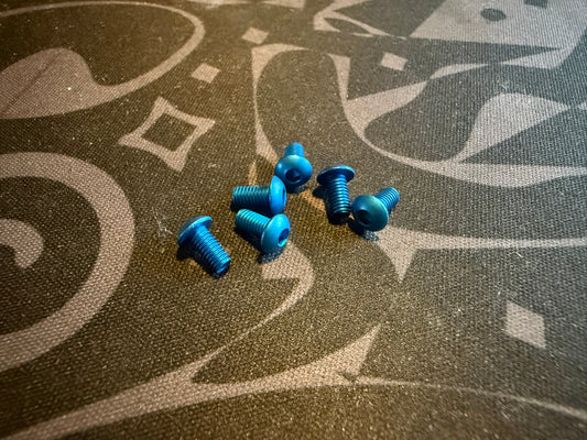 M3 X 6MM Button - Blue