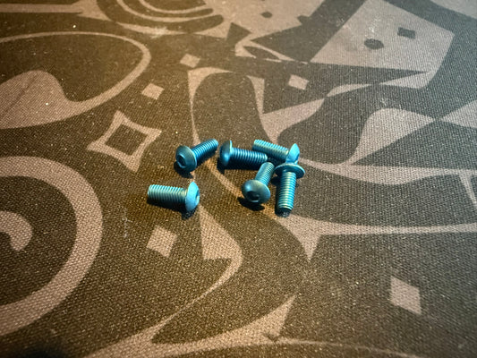 M3 X 8MM Button - Blue