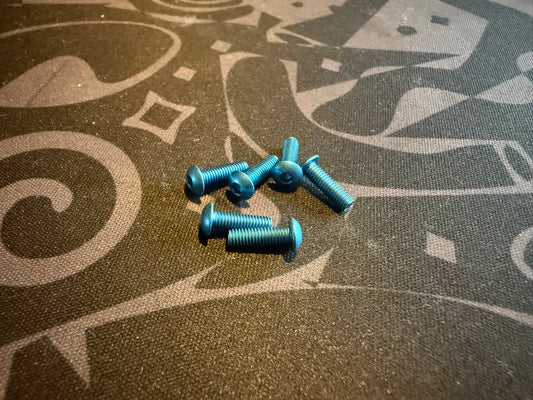 M3 X 10MM Button - Blue