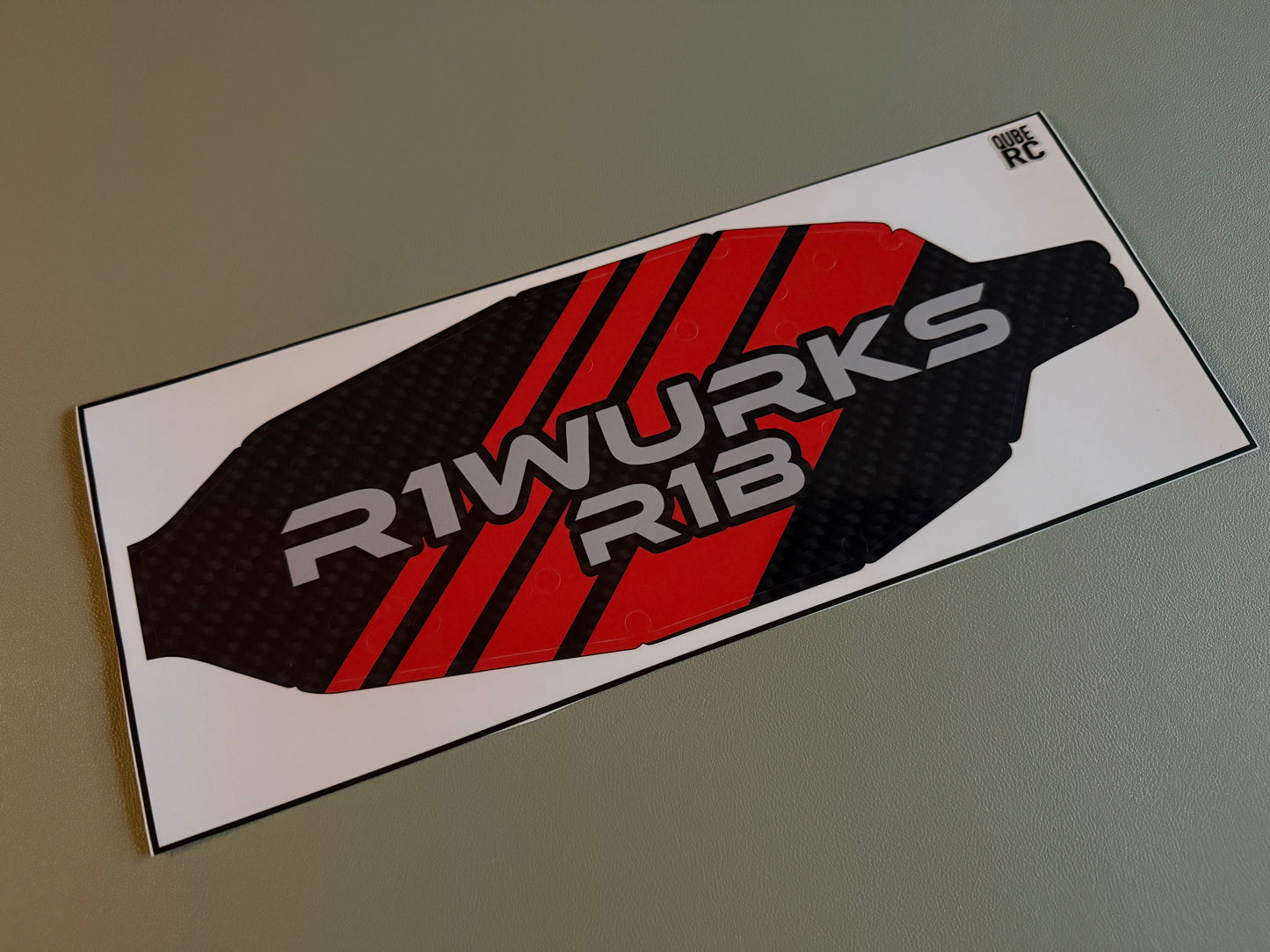 R1B Chassis Skin - Pre cut with holes