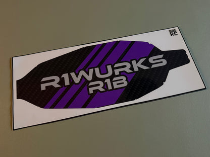 R1B Chassis Skin - Pre cut with holes
