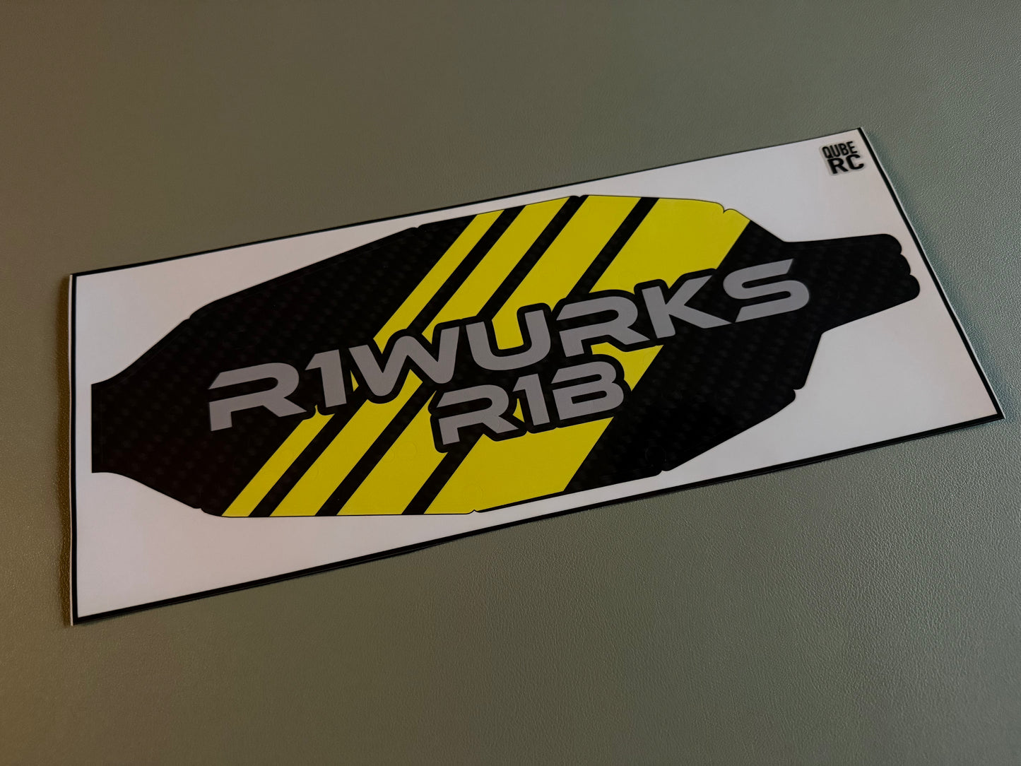 R1B Chassis Skin - Pre cut with holes