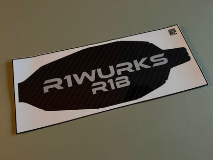 R1B Chassis Skin - Pre cut with holes