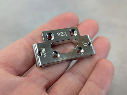 XB2 - Xray XB2 316 Stainless Steel 0° Front Bulkhead - ARC