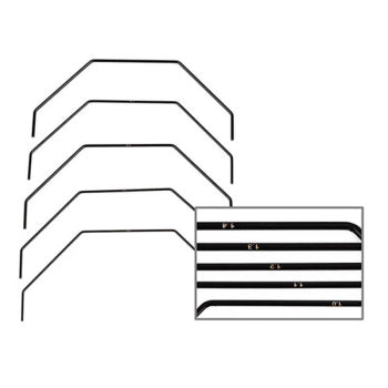 TEAM ASSOCIATED RC10B7 REAR ANTI ROLL BAR SET