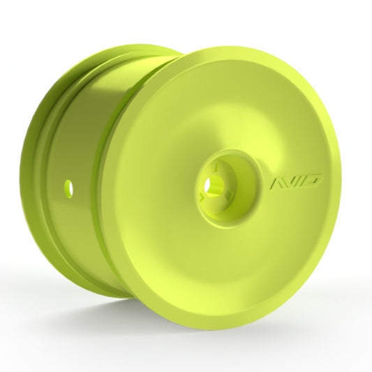 Avid – Truss 2.2 – 1/10th rear buggy dished wheels – yellow – 4 pcs (std 12mm hex)