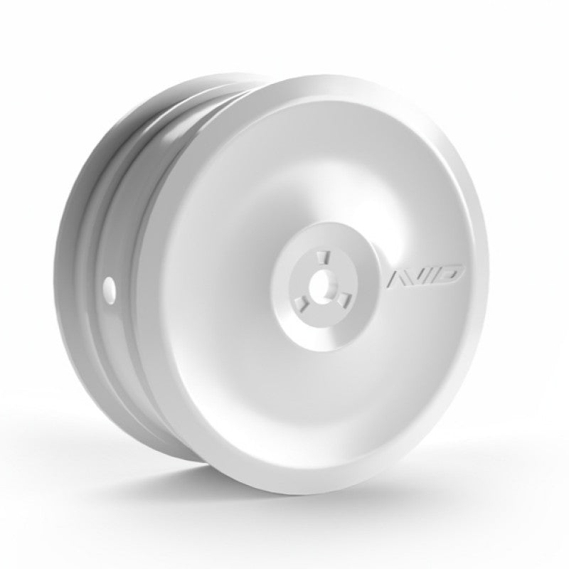 Avid – Truss 2.2 – 1/10th 4wd front buggy dished wheels – white – 4 pcs (std 12mm hex)