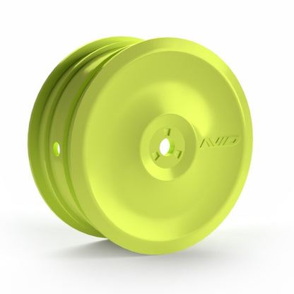 Avid – Truss 2.2 – 1/10th 4wd front buggy dished wheels – yellow – 4 pcs (std 12mm hex)