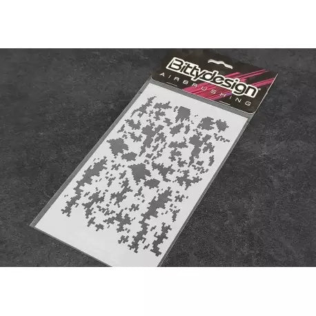 Bittydeisgn Vinyl stencil - Camo Digi
